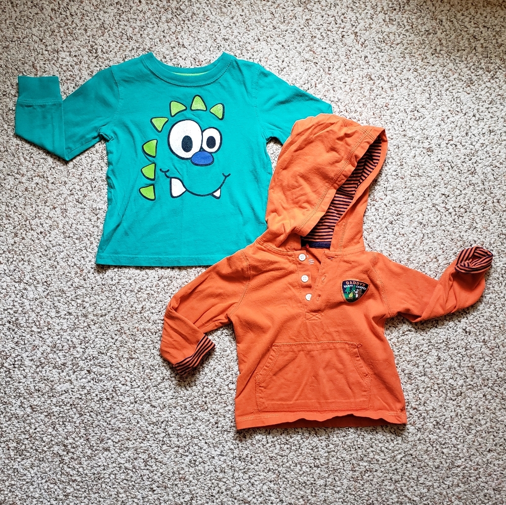 2 Toddler Boy Long Sleeves